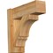 Ekena Millwork Balboa Block Rough Sawn Outlooker, Western Red Cedar, 6"W x 16"D x 16"H OUT06X16X16BOA05RWR - alternate 1
